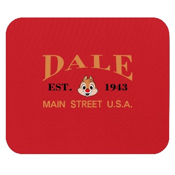 Discover Disney Dale Embroidered Mouse Pads