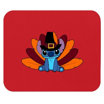 Discover Disney Thanksgiving Turkey Stitch, Disney Stitch Mouse Pads