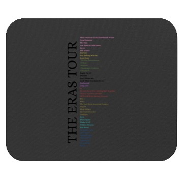 Discover eras tour setlist    (2) Mouse Pads