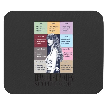 Discover Eras Tour Setlist(3) Mouse Pads