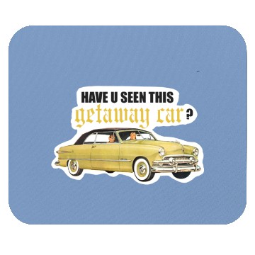 Discover Taylorr swift getaway car reputation Long Mouse Pads