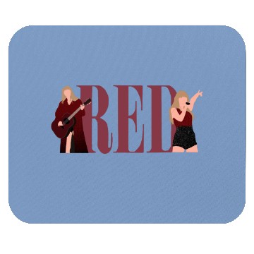 Discover TaylorSwift Red eras tour art Mouse Pads
