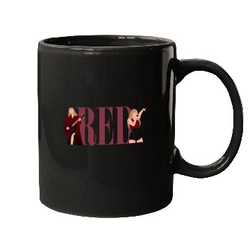 Discover Taylora Swift Red eras tour art Mugs