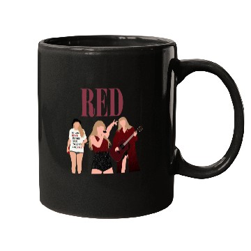 Discover taylorc swift red eras tour art Mugs