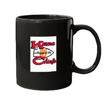 Discover Karma is the Guy on the Chiefs taylorr Swift Travis Kelce Mugs