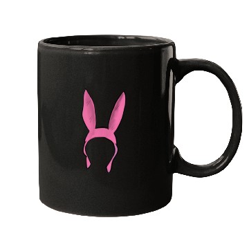 Discover Pink Bunny Hat  Bobs Burgers Inspired   HeckinFarOut Mugs