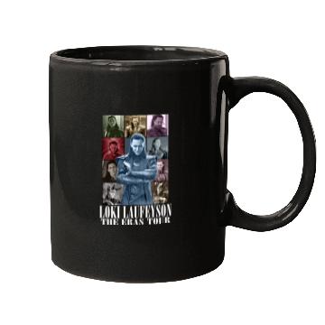 Discover Loki Laufeyson Eras tour Unisex Softstyle Mugs