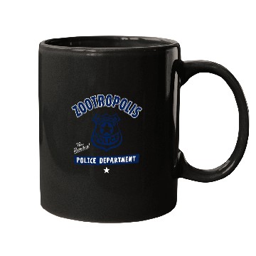 Discover Disney Zootopia  Zootropolis Police Department Badge Mugs