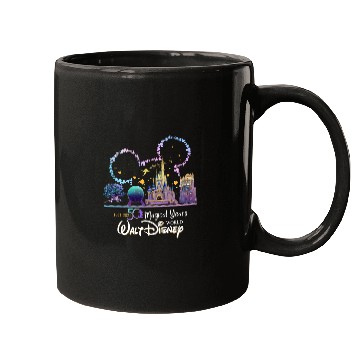 Discover Disney World Mugs, Disney 50'th Anniversary Mugs, 50'th Anniversary, Disney Magical Years Mugs