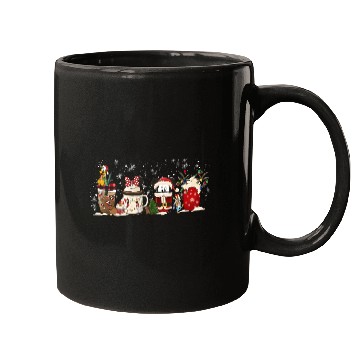 Discover Disney Christmas Coffee Mugs, Disney Characters Mugs
