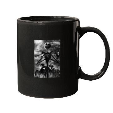 Discover Disney The Nightmare Before Christmas 2024 Jack In Graveyard Mugs