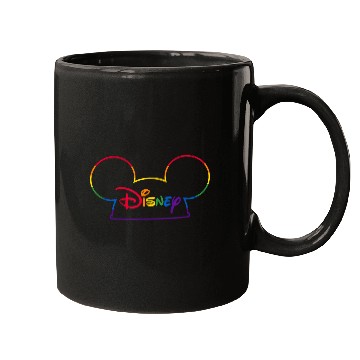 Discover Disneyss Mickey Mouse Ears Pride Outline Mugs