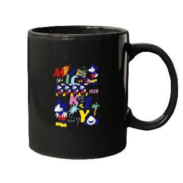 Discover Disney Mickey Mouse Vintages Never Bored Mugs