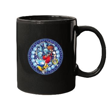 Discover Disney Kingdom Hearts Sora Stained Glass Mugs