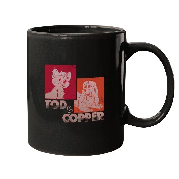 Discover Disney The Fox and the Hounds Tod Copper Retro Mugs