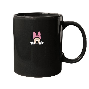 Discover Black Disney Minnie Mouse Classic Fit  - Crew Neck Mugs