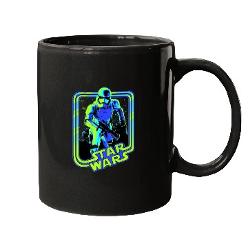 Discover Star Wars Stormtrooper Glow Neon Disney Mugs