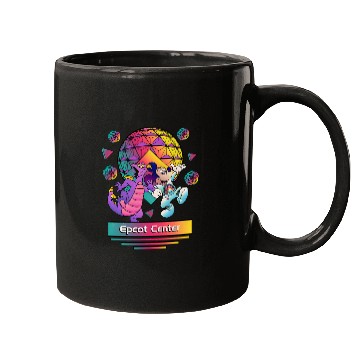 Discover Disney Dragon Figment Mugs, Epcot Figment Mugs