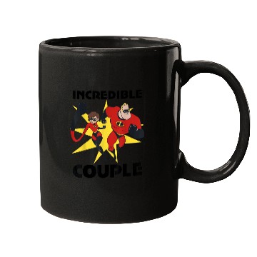 Discover Disney Pixar Incredibles 2 Incredible Couple Duo Mugs