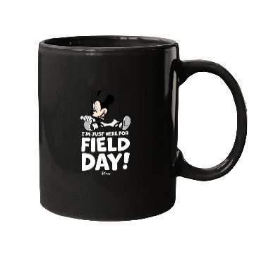 Discover Disney - Mickey Just Here For Field Day Mugs