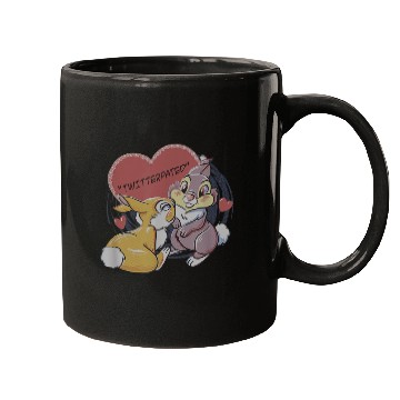 Discover Disney Bambi Thumper Miss Bunny Valentines Day Mugs