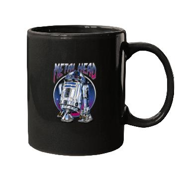 Discover R2D2 Metal Head Disney+ T-Shirt Mugs