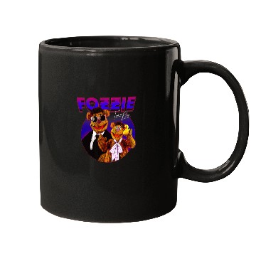 Discover Disney The Muppets Fozzie Bear Gradient Neon Cir Mugs