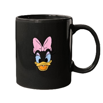 Discover Disney Daisy Duck Big Face Raglan Baseball Tee Mugs