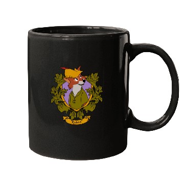Discover Disney Robin Hood Robin  Floral Portrait Mugs