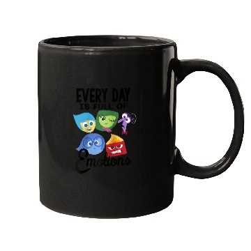 Discover Disney Inside Out Every Day Emotions Raglan Baseball Tee Mugs
