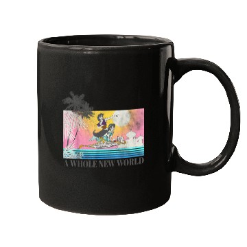 Discover Disney Aladdin and Jasmine A Whole New World Fly Mugs
