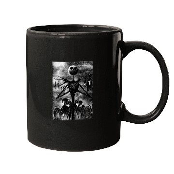 Discover Disney The Nightmare Before Christmas Jack In Graveyard Mugs