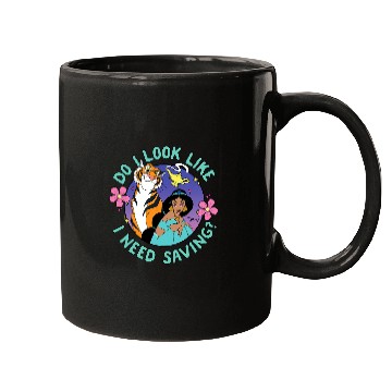 Discover Disney Princess - Jasmine Do I Look Like I Need Saving Mugs