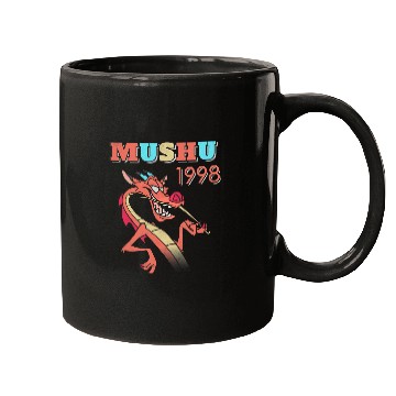 Discover Disney Mulan Mushu 1998 Cool Dragon Mugs