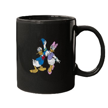 Discover Disney Mickey And Friends Donald And Daisy Distressed Mugs