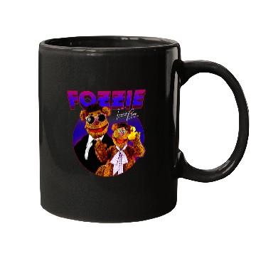 Discover Disney The Muppets Fozzie Bear Gradient Neon Cir Mugs