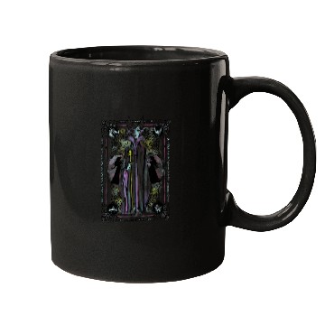 Discover Disney Sleeping Beauty Maleficent Floral Tarot C Mugs