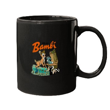 Discover Disney Bambi  Group Poster Mugs