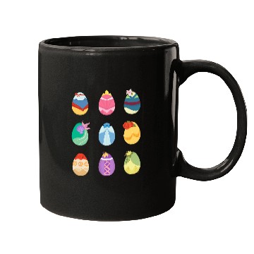 Discover Disney Princess Easter Spring Nine Decorated Easter Eggs Mugs