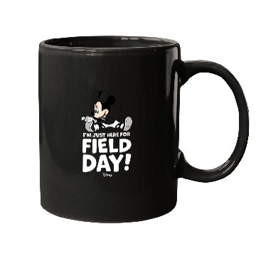 Discover Disney - Mickey Just Here For Field Day Mugs