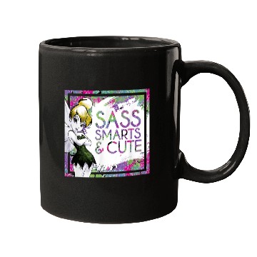 Discover Disney Peter Pan Tinkerbell Sass, Smart & Cute Tropical Mugs