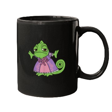 Discover Disneyss Tangled Cute Pascal Dressed Up Big Chest Portrait Mugs