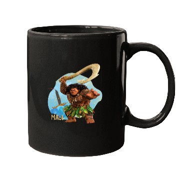 Discover Disney Moana 2 Action Pose “Maui” with Fish Hook Mugs