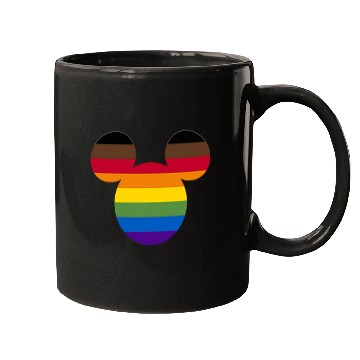 Discover Disney Mickey Friends Mickey Rainbow Pocket Pride Mugs