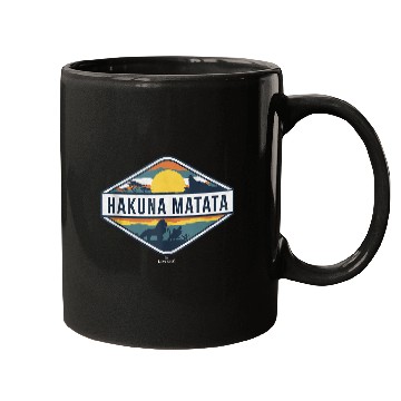 Discover Disney The Lion King Hakuna Matata Diamond Logo Mugs