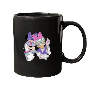 Discover Disney Minnie Mouse and Daisy Blue Small Mugs