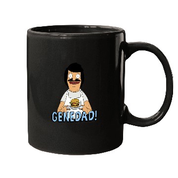 Discover Bobs Burgers Gene Dad Portrait Mugs