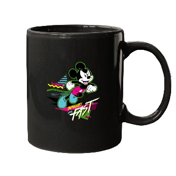 Discover Disney Mickey Mouse Impossibly Fast 90s Retro Mugs