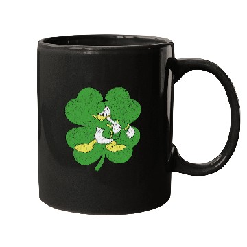 Discover Disney Donald Duck Retro Shamrock St. Patrick's Day Mugs