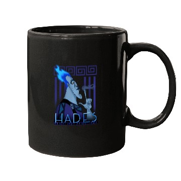 Discover Disney Hercules Hades Geometric Portrait Graphic Hoodie Mugs